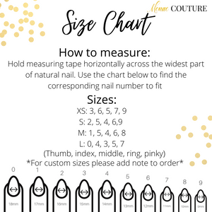 Champagne Girl Press On Nails